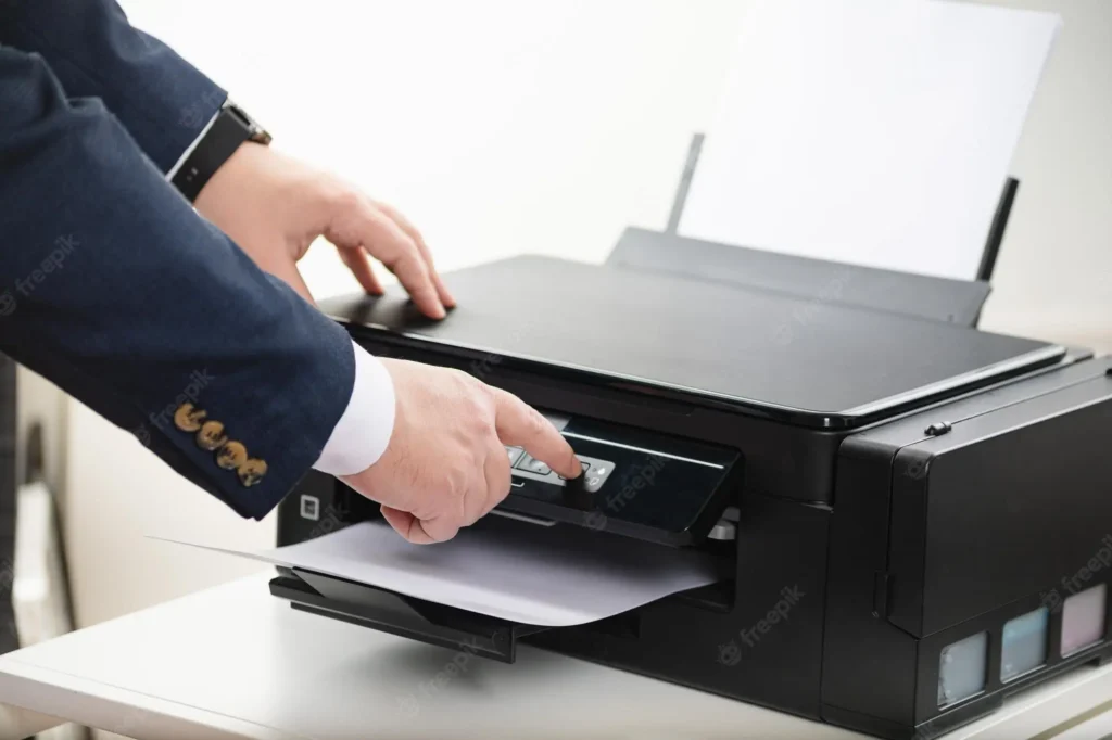 Printer Prints Blank Paper